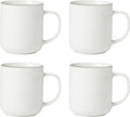Oneida 896603 24 Seven Black Rim Mugs, Set of 4