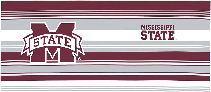 Tervis Mississippi State Bulldogs - Assorted Made in USA Double Walled Insulated Tumbler Travel Cup Keeps Drinks Cold & Hot, 16oz 4pk, Classic