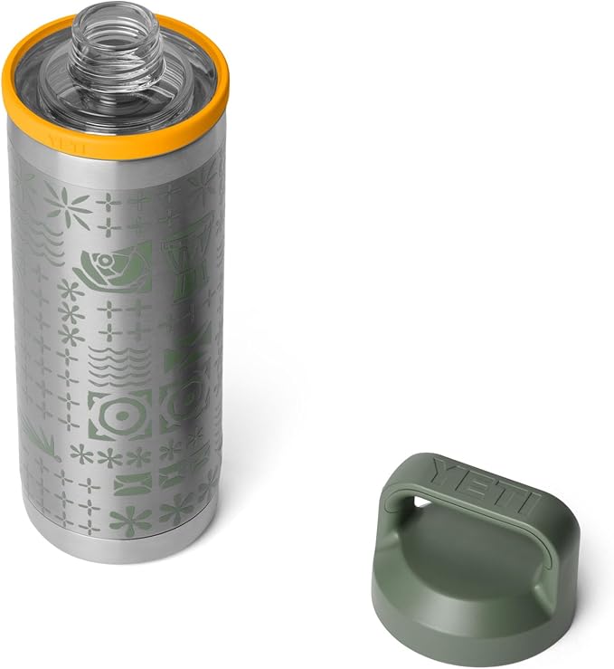 YETI Rambler 18 oz Bottle, Leakproof, Vacuum Insulated, Stainless Steel with Chug Cap, YETI x Howler