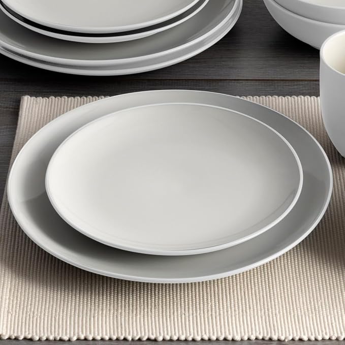 Noritake Colorwave White 4-Piece Coupe Place Setting, Service for 1