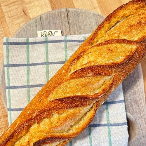 Reusable Beeswax Lined Bread Bag (Yellow) & Non-Scratch Mesh Cleaning Cloth – Bread Storage & Kitchen Cleanup Bundle – 2-Piece Set