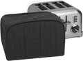RITZ Premium Universal Four Slice Toaster Cover, 11.25" x 7.25" x 10.5", Polyester and Cotton Quilted, Fingerprint Protector, Super Soft Appliance Cover, Dust Protection (Appliance NOT Included),