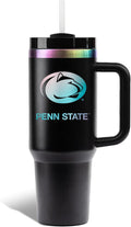 The Memory Company | Licensed NCAA 40oz Iridescent Tumbler with Handle