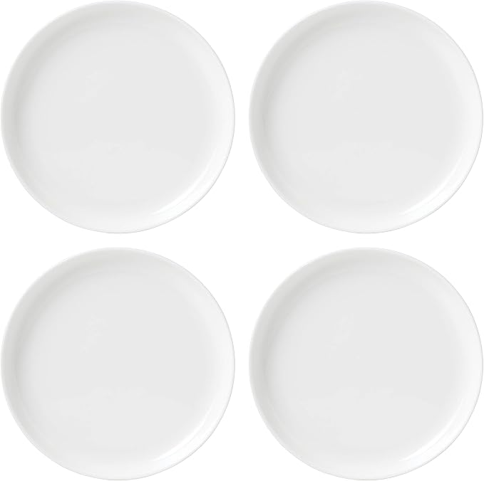 Oneida White 24 Seven Piece Dinnerware Set, 12 Count, Dorm Necessities, Dorm Essentials