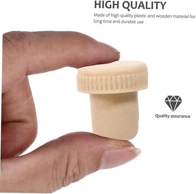 Unomor 60pcs Assorted Color Polymer Wine Bottle Plugs Reusable Sealing Corks for Wine Preservation Airtight Closure for Parties and Home Use