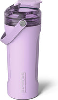 BrüMate MultiShaker Blender Shaker Bottle | 100% Leakproof Insulated Stainless Steel | Pre Workout and Protein Shaker Bottle for the Gym | 26oz (Lavender)