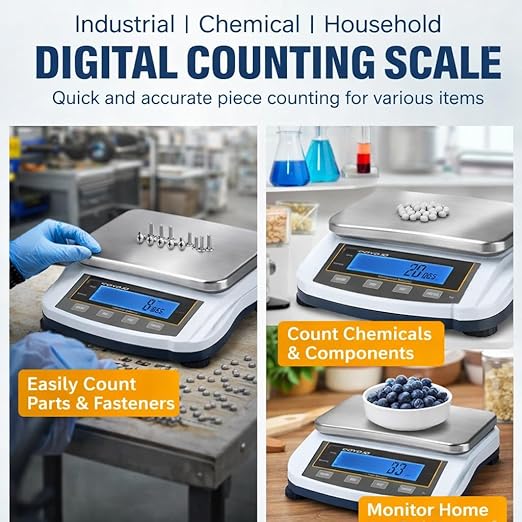 GOYOJO Digital Analytical Balance and Lab Scale, 5000g Capacity, 0.01g Precision, Stainless Steel, Multi-Unit (g/oz/ct/lb) for Jewelry, Kitchen, and Lab – Reliable, Accurate, Easy to Use, Black Panel