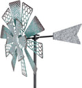 Viveta Metal Wind Spinners Outdoor, 13" Kinetic Wind Spinner, Garden Windmill for Outdoor Patio Yard Decor