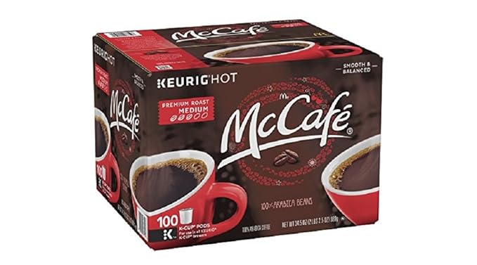McCafé Premium Medium Roast K-Cup Coffee Pods (100 Pods)
