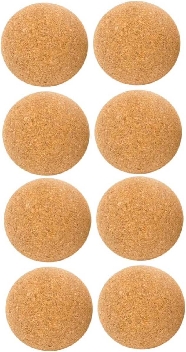 8pcs Replaceable Jug Stoppers Convenient Cork Wine Stoppers for Daily Use Natural Color and Non-rusting Decanter Supply for Wine
