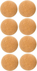 8pcs Replaceable Jug Stoppers Convenient Cork Wine Stoppers for Daily Use Natural Color and Non-rusting Decanter Supply for Wine