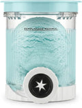 Creami Swirl Pints and Lids for Ninja, Compatible with NC700 Series, NC701, NC701C, Creami Containers for Swirl Ice Cream & Soft Serve Makers, BPA-Free & Dishwasher Safe (1Pack, Blue)