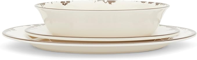 Fox Run Melamine Dinnerware Set, Multicolor, 12 Piece