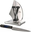 VN3 Professional Knife Sharpener | 3-Action Tungsten Carbide | For Repair, Restoration and Sharpening, Easy to Use, Replacement Blades Included, Soild and Durable, Sailboat Shaped Design