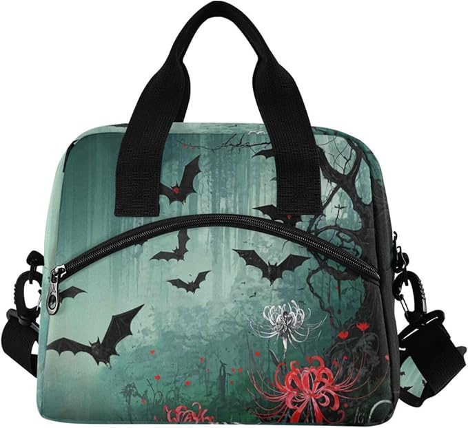 Insulated Lunch Bag Reusable Lunch Tote Bag Cooler Bag for Women Men Adult Lunch Box with Adjustable Shoulder Strap Leakproof Lunch Bag for Work Picnic Camping (color-6)