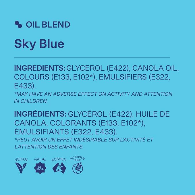 Colour Mill Oil Blend Food Coloring, 20 Milliliters Sky Blue