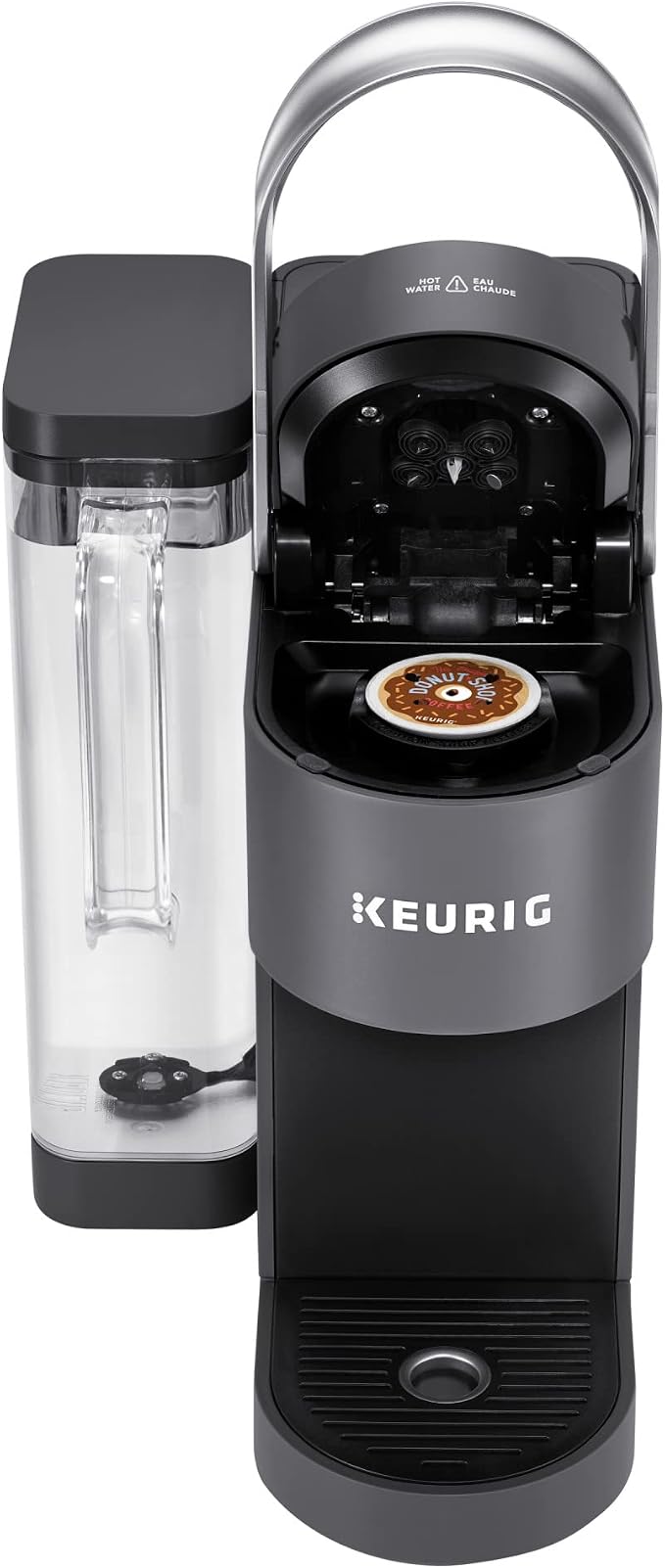 Keurig K-Supreme SMART Single Serve Coffee Maker With Wifi Compatibility, 4 Brew Sizes, And 66oz Removable Reservoir, Compatible with Alexa, Gray