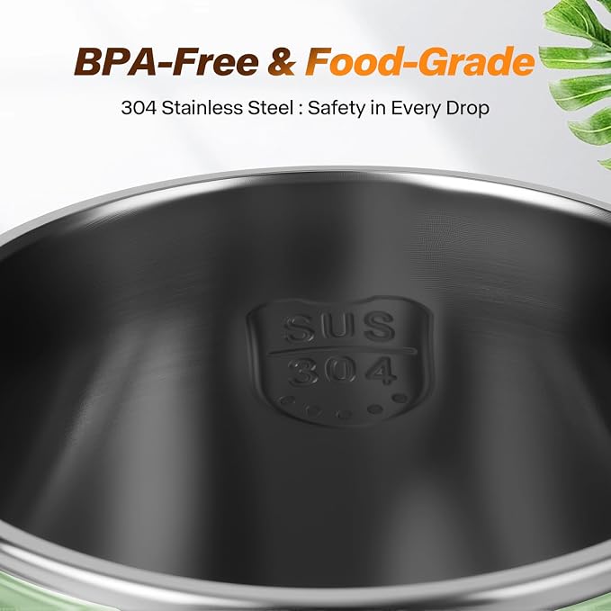 Retro Electric Tea Kettle 1.8L, Stainless Steel Electric Hot Water Kettle for Boiling Water, BPA Free, 1350W Fast Boil, Auto Shut Off & Boil-Dry Protection, Sage Green