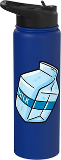 Milk Carton Dairy Lover Stainless Steel Insulated Water Bottle