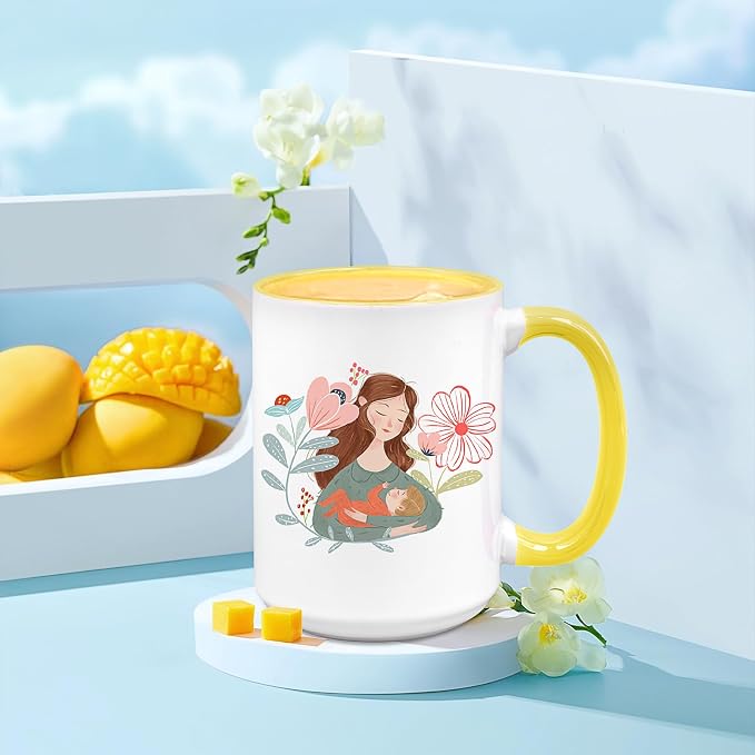 12 Pack Sublimation Mugs Blank,15oz Tazas Para Sublimacion,DIY Coated Ceramic Coffee Mug for Milk Tea Latte Hot Cocoa,Porcelain Sublimacion Cups with Box,Assorted Colors
