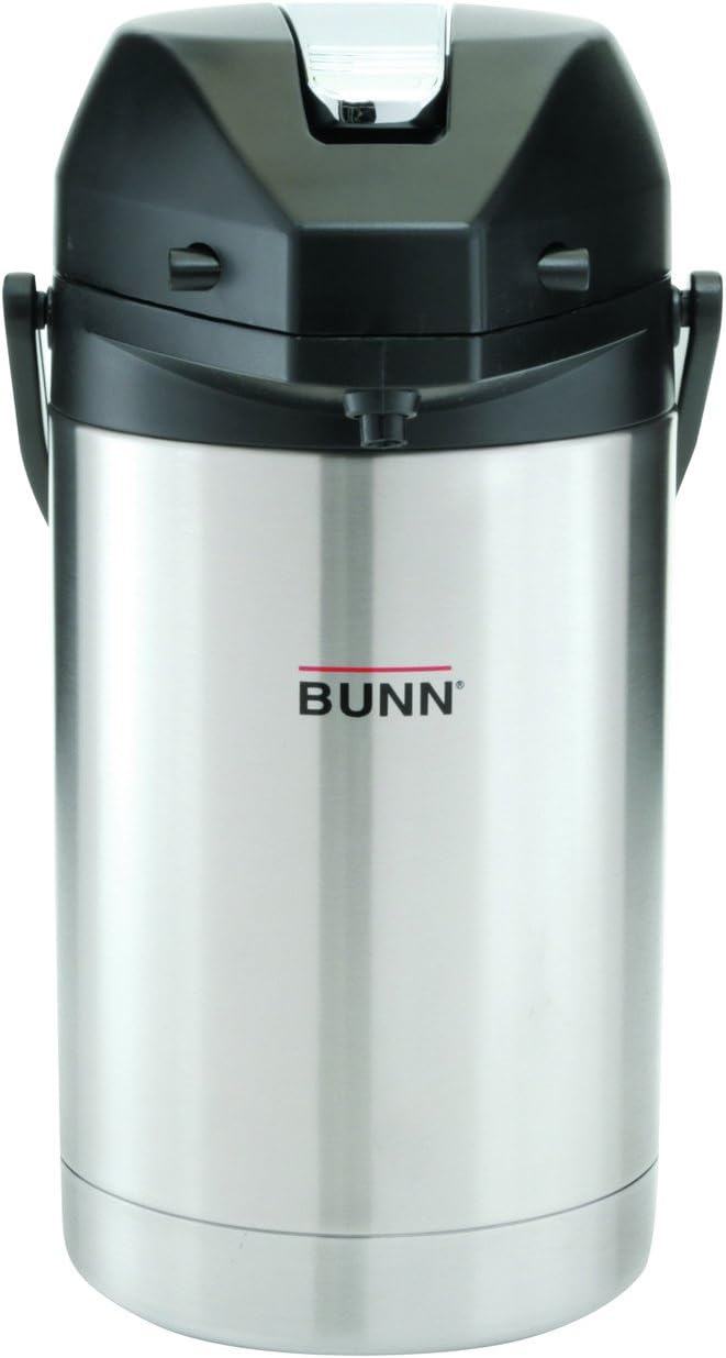 BUNN 2.5 Liter Stainless Steel Airpot 12-Cup Commercial Coffee Filters, 1000 count