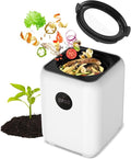 Electric Composter for Kitchen Smart Compost Bin Odorless with 3L/3 Modes | Self-Cleaning/LED Display/Quiet, Turn Food Waste into Fertilizer for Garden