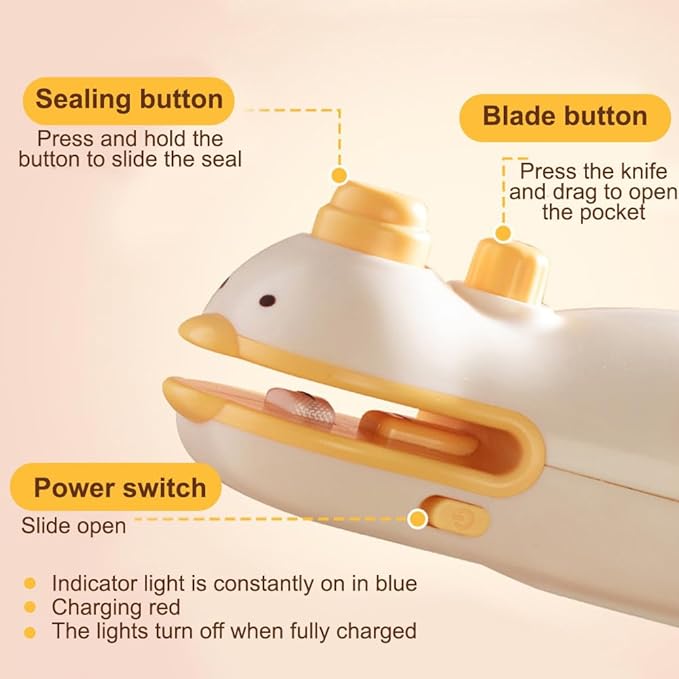 Vacuum Sealer Food Heat Sealing Machine Preservation Preserving Mini Bag