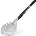 BIG HORN OUTDOORS Pizza Peel - 7-Inch Pizza Turning Peel with Non-Stick Anodized Aluminum for Effortless Pizza Turning&Baked - Perfect Pizza Oven Accessories