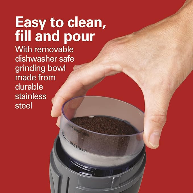 Hamilton Beach Stack & Snap Food Processor and Coffee Grinder Bundle