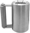 Heavy Mug,Weighted Mug 9LB/4KG,360ML Dumbbell Cup,Tainless Steel Cups,Overweight Dumbbell Fitness Sports Water Cup,Coffee Mug,Prank Gift