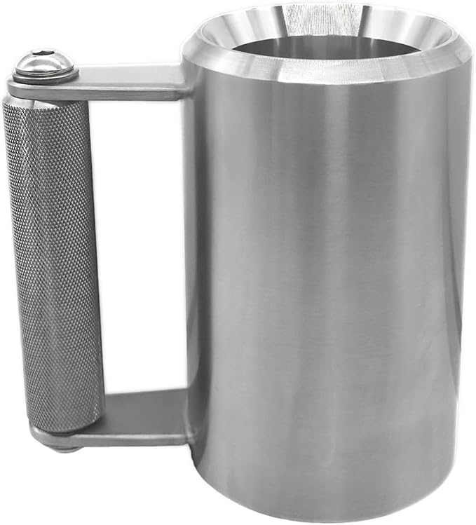 Heavy Mug,Weighted Mug 9LB/4KG,360ML Dumbbell Cup,Tainless Steel Cups,Overweight Dumbbell Fitness Sports Water Cup,Coffee Mug,Prank Gift