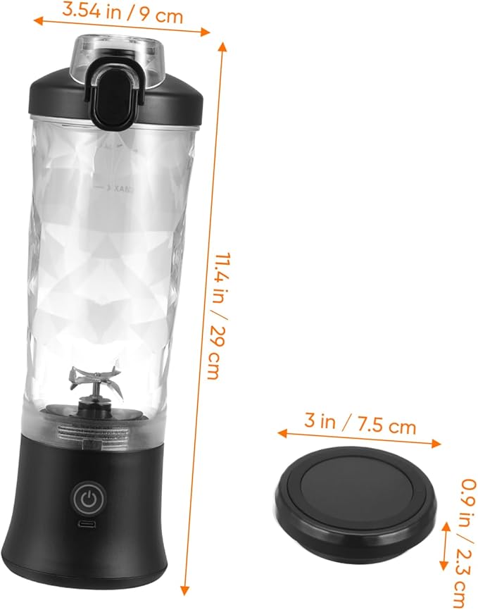 Portable Juice Squeezer Cold Press Juicer Tumbler Cup Mini Rechargeable Blender Easy Operation and Cleaning