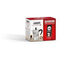 Bialetti 3 Cup Moka Pot and Ground Coffee Bundle 8.8 oz Bag - Italian Medium Roast Rich Barista Style Grounds with a Small Stovetop Espresso Maker Home Brewing Café Kitchen Appliance for Daily Use