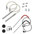 Replacement Parts Kit Temp Meat Probe and Hot Rod Igniter for Pit Boss Pellet Grills and Smokers, with 2 Pack Probe Grommets, Probe Clips and 2 Fuses