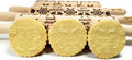 Embossing Rolling Pin for Christmas Cookies, Gingerbread, Shortbread by Algis Crafts (Merry Christmas)