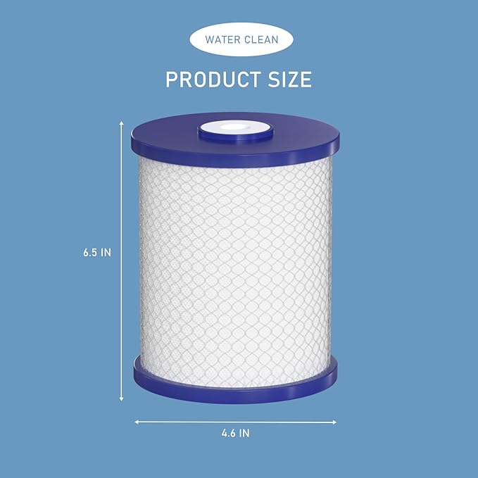 Coconut Shell Activated Carbon Water Filters Compatible with Royal Prestige Frescapure 4000, 4500, 5000, 6000 CT, 6000 UC, WF0705 Water Filter Systems, 750 GPD Life Span - 0.5 Micron 2 Pack
