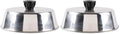 American Metalcraft BA640S Round Stainless Steel Basting Covers, 6 ½" Dia. (Pack of 2)
