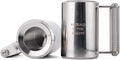 Heavy Mug 6KG/13LB 10 oz,Mirror Polished Stainless Steel Fitness Water Cup,Overweight Dumbbell Cups, Funny Beer Mug,Gym Workout, and Coffee Enthusiast Gift, Prank Gift