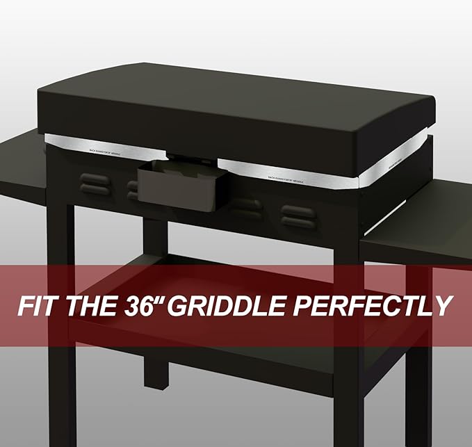 Wind Guards for Blackstone 36 Inch Griddle, Blackstone Griddle Accessories Fit for Black stone Grill, Magnetic Stainless Steel Wind Screens, Protect Flame Hold Heat, Save Gas, Compatible with Hood