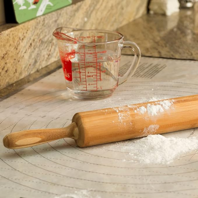 Home Basics Rolling Pin, Bamboo
