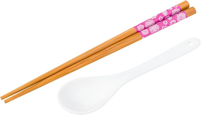Silver Buffalo Care Bears Soup Mug and Bowl Lid with Spoon and Chopsticks Featuring Bedtime Bear, Best Friend Bear, Wish Bear, and Cheer Bear, 13 Ounce Bowl Lid and 22 Ounce Mug