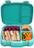 4-Compartment Bento Box with Leakproof Seal, Reusable Meal Prep Lunch Container for Adults Kids