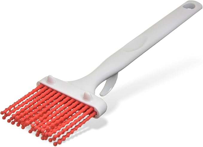 SPARTA 4040505 Silicone Basting Brush With Red Bristles, 3 Inches, Red, (Pack of 12)