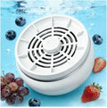 Fruit and Vegetable Cleaner Device,Portable USB Wireless Veggie Wash with Purification Technology,Periproduce Vegetable Cleaner,Portable Wireless Veggie Wash for Washing Fruits,Vegetables,Meat(White)