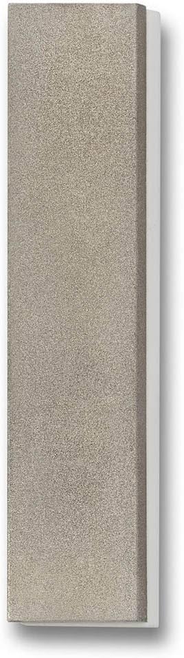 Spyderco 303F 3-In by 8-In Pocket Sharpening Stone with Suede Case- Fine | One Piece High-Alumina Ceramic, Perfect Carry-Anywhere Sharpeners