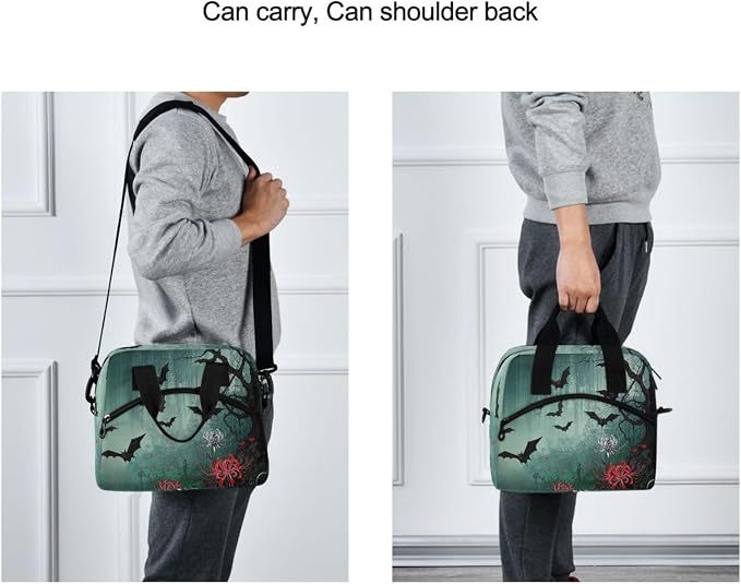 Insulated Lunch Bag Reusable Lunch Tote Bag Cooler Bag for Women Men Adult Lunch Box with Adjustable Shoulder Strap Leakproof Lunch Bag for Work Picnic Camping (color-6)