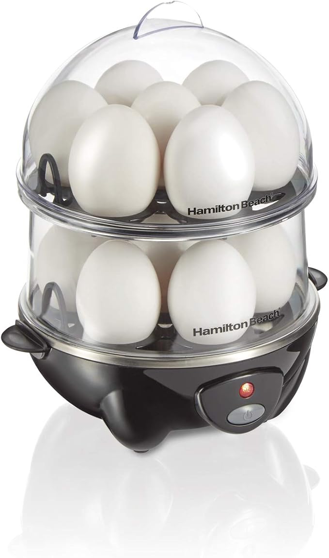 Hamilton Beach Egg Cookers Bundle - Egg Bite Maker, Hard Boiler & Poacher (25510 + 25508)