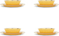 Fox Run 48790 Melamine Dinnerware Set, 10", Yellow