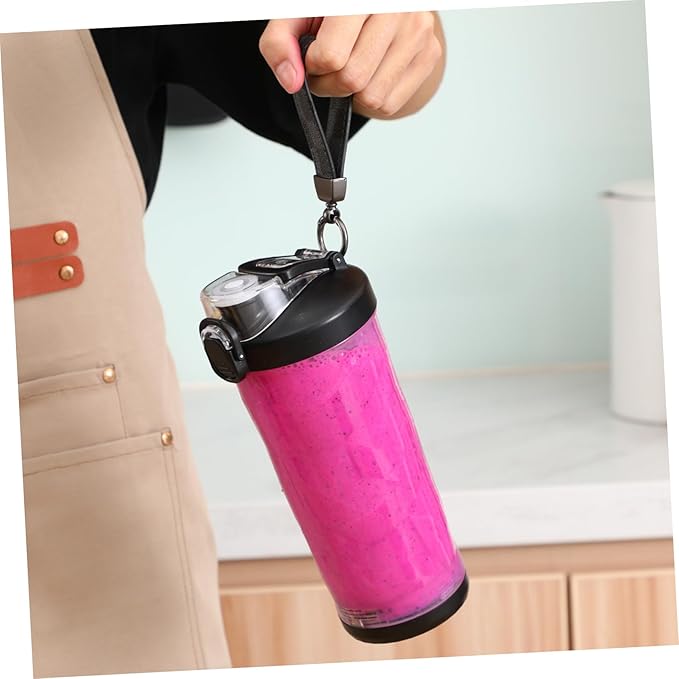 SHOWERORO Compact Electric Juicer Flap-top Travel Bottle Mini Mixer Fresh Juice Cup