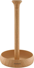 simpletome Paper Towel Holder Countertop Keep It Rolled Up Weighted Base (Beech)